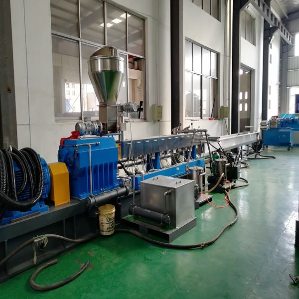 Parallel Twin Screw PET Granulating Machine Line suppliers